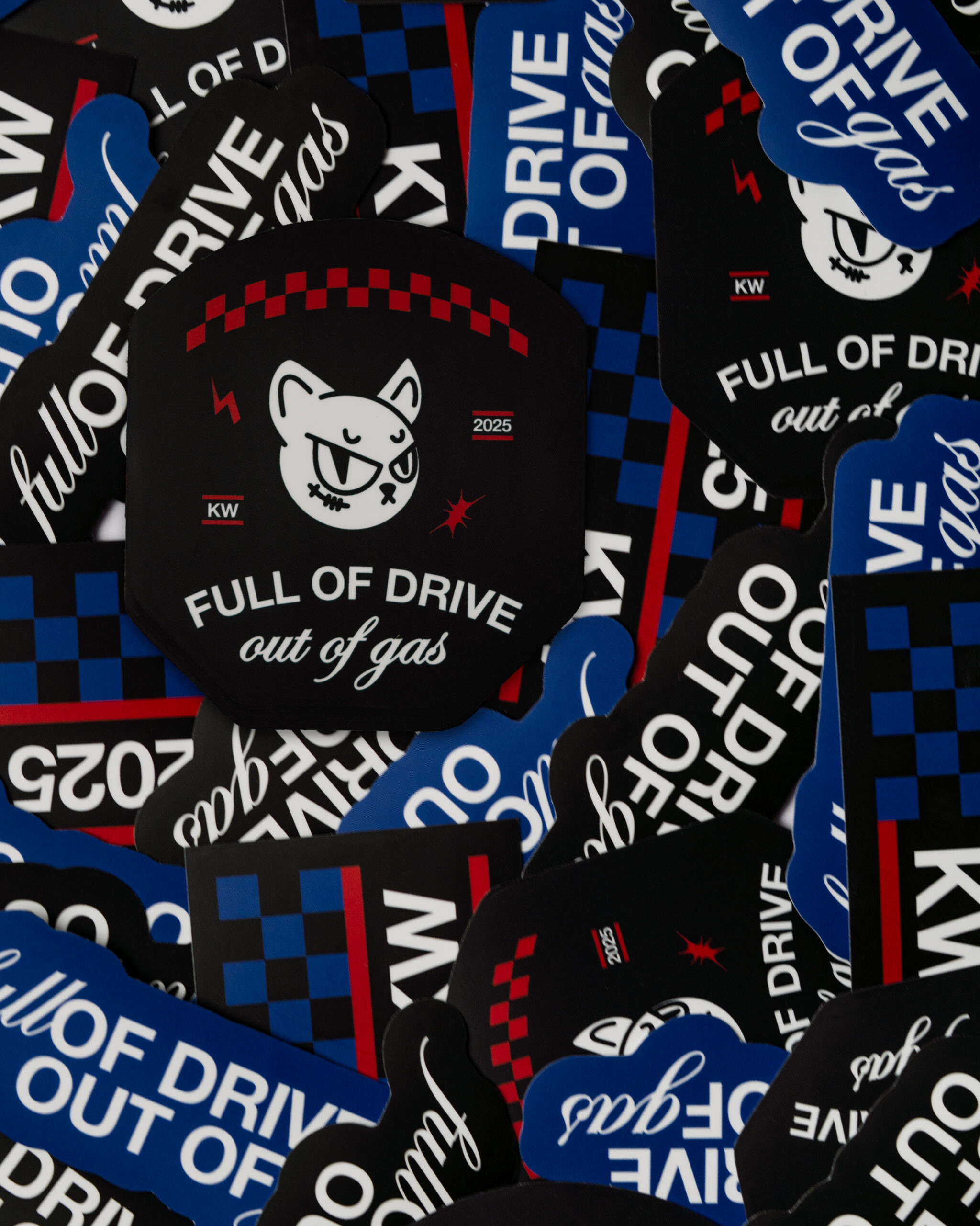 Full of Drive - Sticker Pack - Black