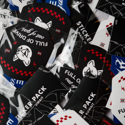 Full of Drive - Sticker Pack - Black - Image 4