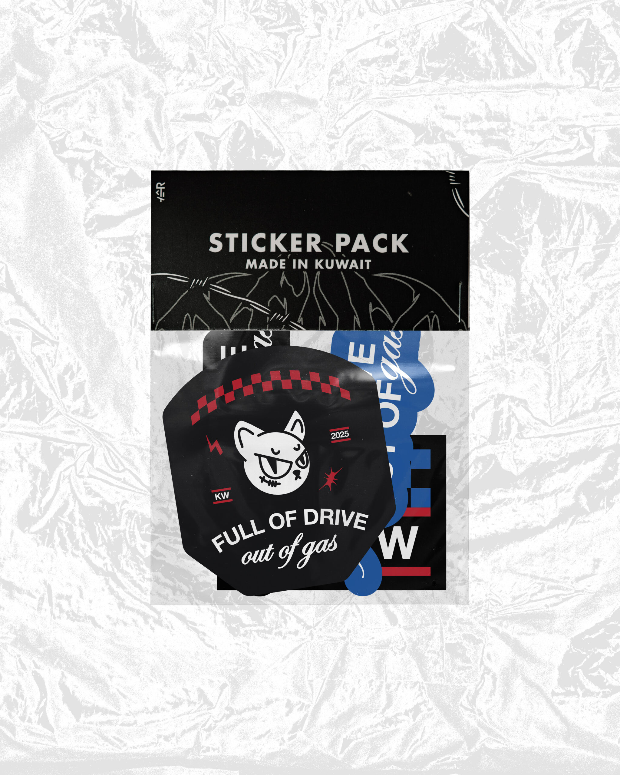 Full of Drive - Sticker Pack - Black