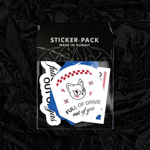 Full of Drive - Sticker Pack - White