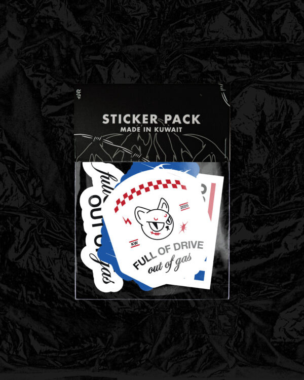 Full of Drive - Sticker Pack - White